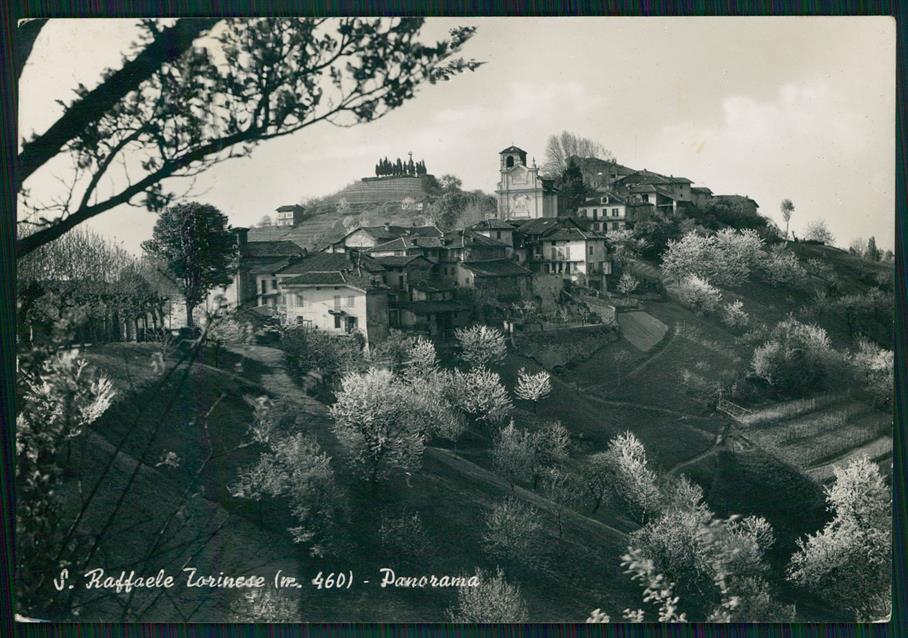 Torino San Raffaele Torinese Panorama Foto FG cartolina MZ4220 – fronte