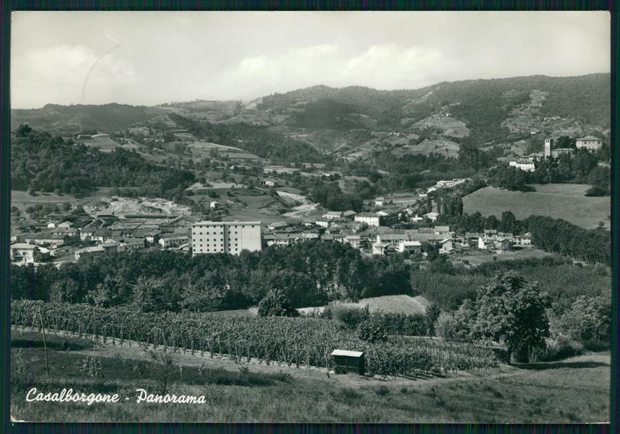 Torino Casalborgone Panorama Foto FG cartolina MZ4225 – fronte
