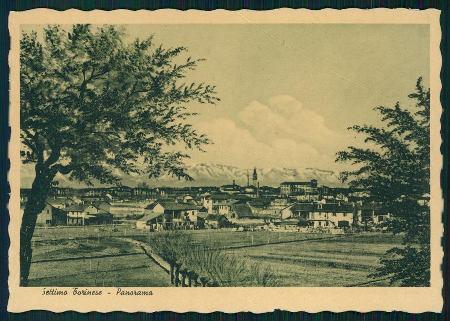 Torino Settimo Torinese Panorama FG cartolina MZ4234 – fronte