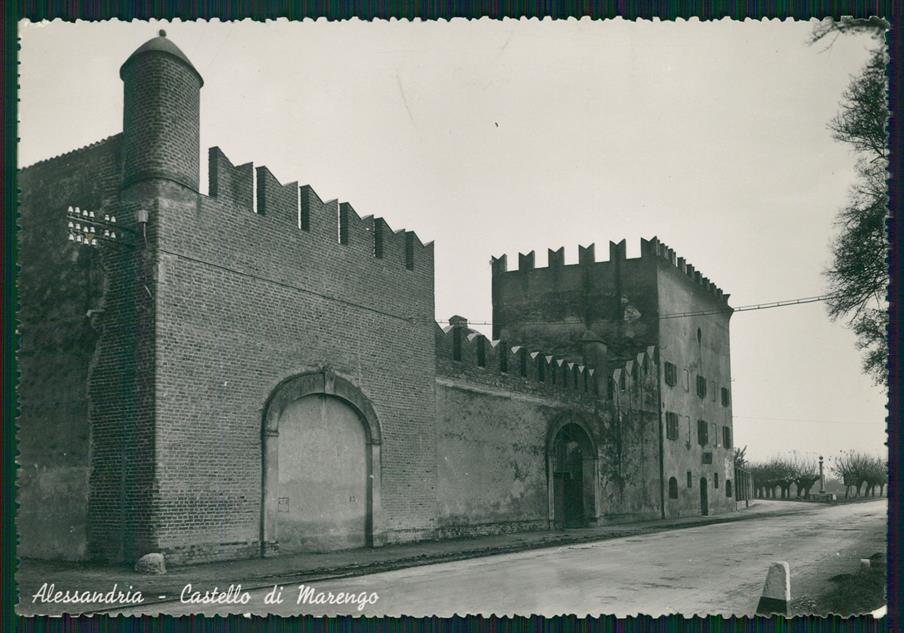 Alessandria città Castello di Marengo PIEGHINA Foto FG cartolina MZ4244 – fronte