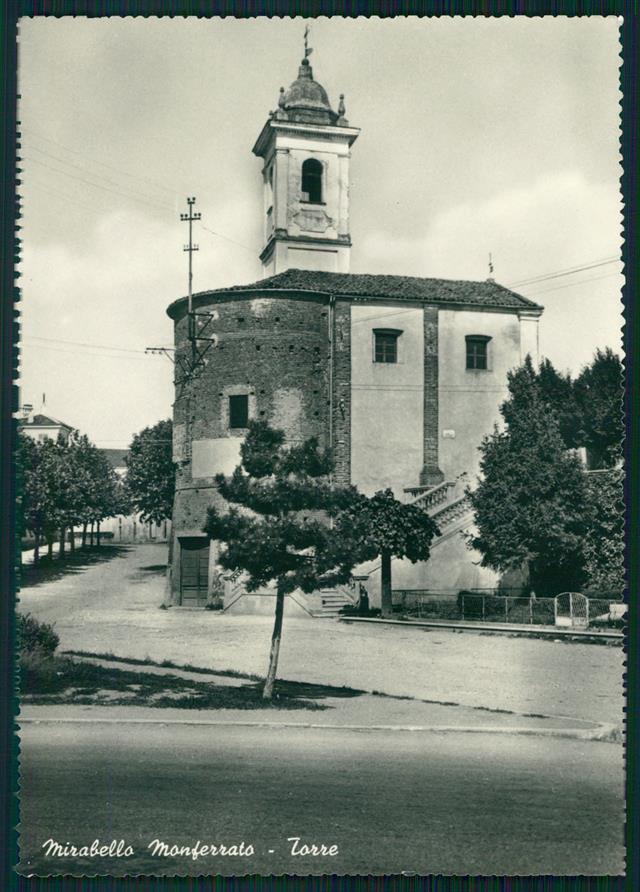Alessandria Mirabello Monferrato La Torre Foto FG cartolina MZ4258 – fronte