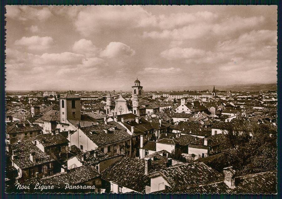 Alessandria Novi Ligure Panorama Foto FG cartolina MZ4261 – fronte