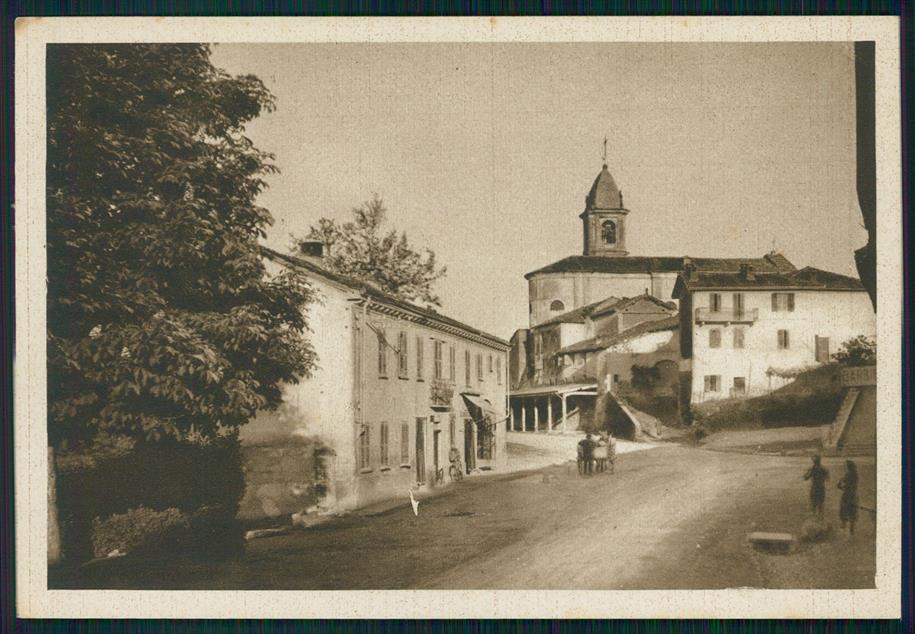 Alessandria Cerrina Monferrato Piazza Fulvio Opezzo FG cartolina MZ4267 – fronte