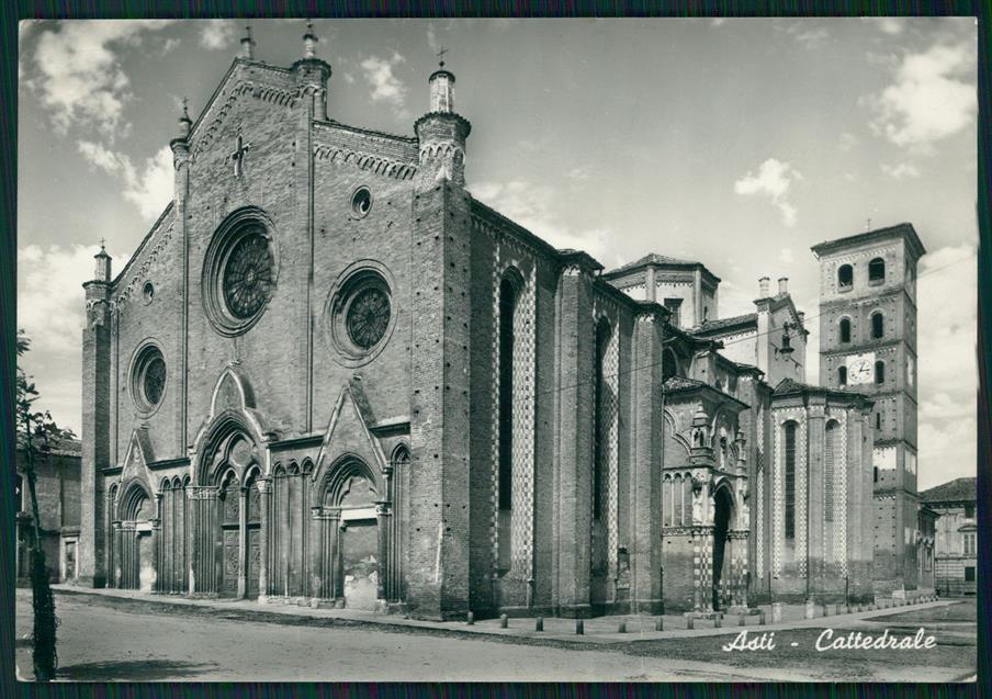 Asti città Cattedrale Foto FG cartolina MZ4279 – fronte