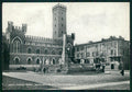 Asti città Piazza Roma PIEGA FG cartolina MZ4285 – fronte