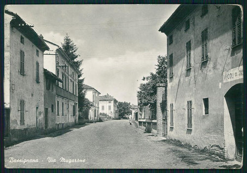 Alessandria Bassignana Via Mugarone Foto FG cartolina MZ4296 – fronte