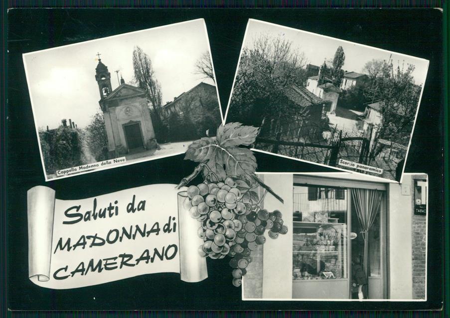 Asti Camerano Madonna di Saluti da Foto FG cartolina MZ4299 – fronte