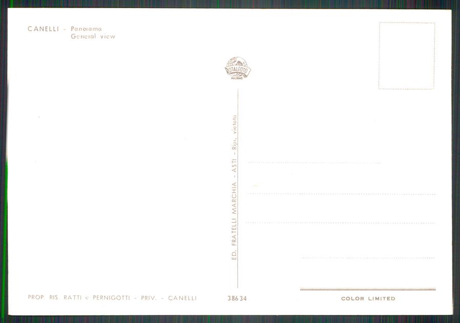 Asti Canelli Auto FG cartolina MZ4306 – retro
