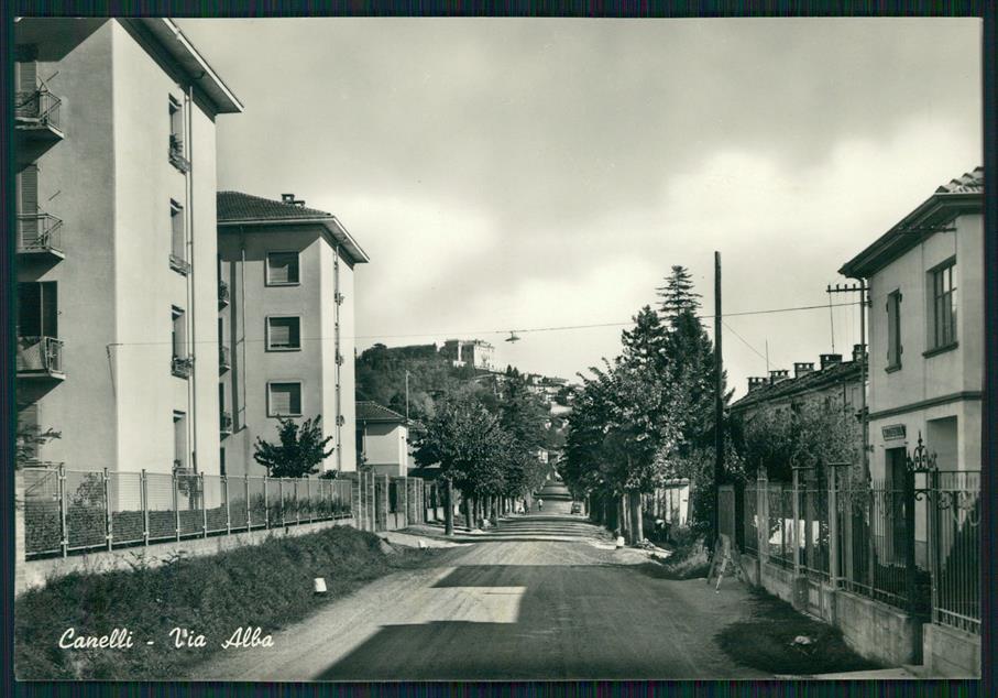 Asti Canelli Via Alba Foto FG cartolina MZ4307 – fronte