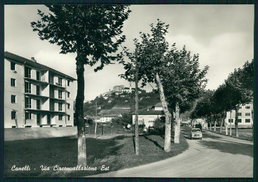 Asti Canelli Via Circonvallazione Est Auto Foto FG cartolina MZ4308 – fronte