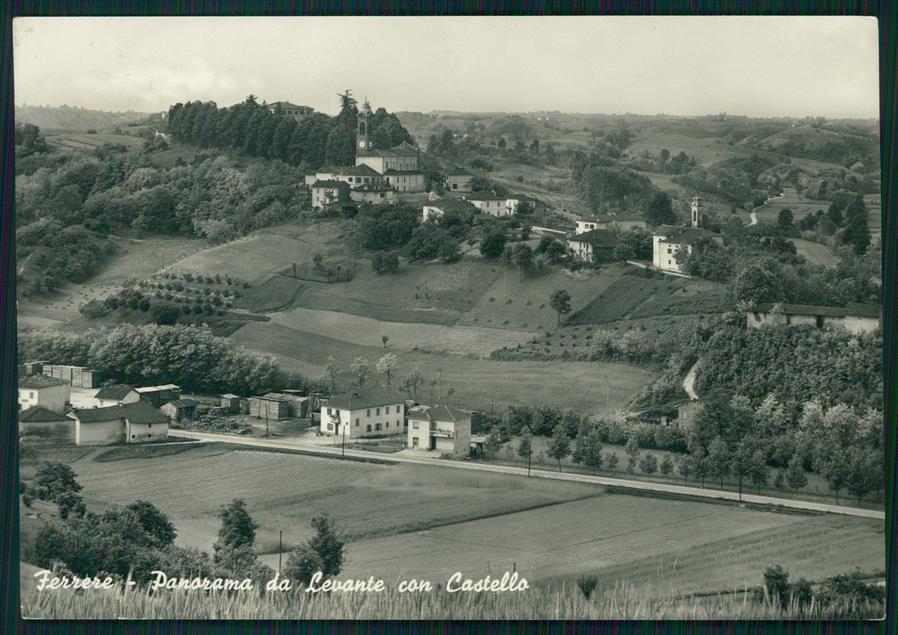 Asti Ferrere Panorama da Levante Foto FG cartolina MZ4317 – fronte