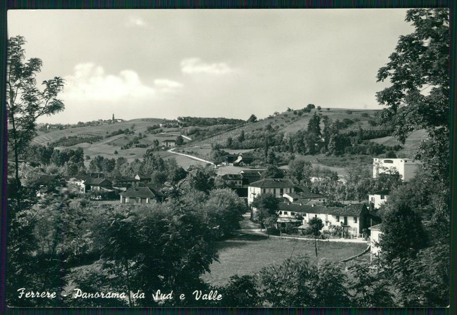 Asti Ferrere Panorama da Sud Foto FG cartolina MZ4318 – fronte