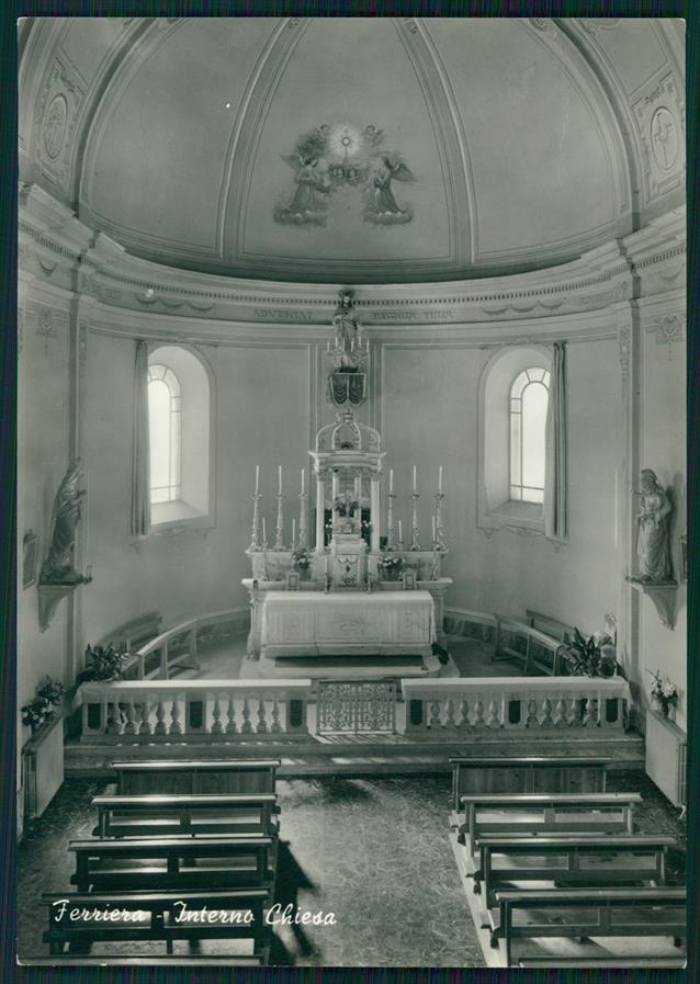 Torino Buttigliera Alta Ferriera Interno Chiesa Foto FG cartolina MZ4331 – fronte