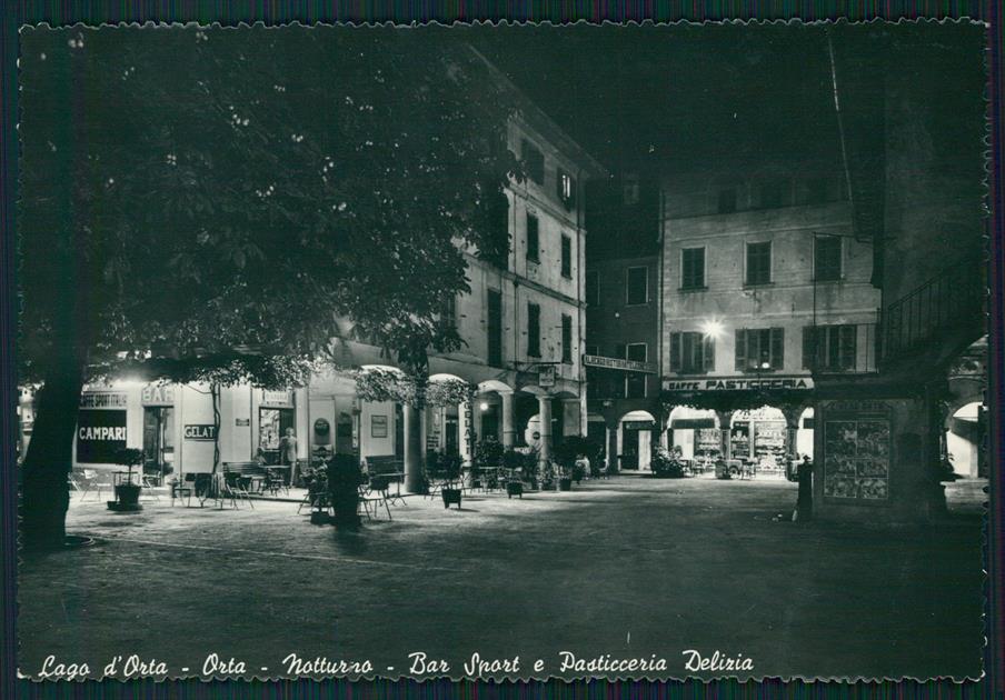 Novara Orta Lago di Foto FG cartolina MZ4335 – fronte