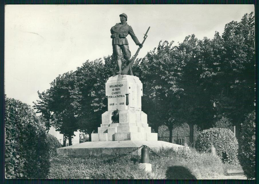 Novara Bellinzago Monumento ai Caduti Foto FG cartolina MZ4362 – fronte