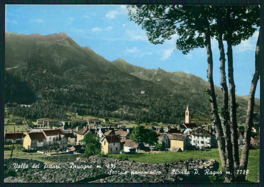 Verbania Druogno Valle Pittori FORI Foto FG cartolina MZ4367 – fronte