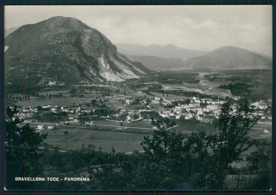 Verbania Gravellona Toce Panorama Foto FG cartolina MZ4369 – fronte