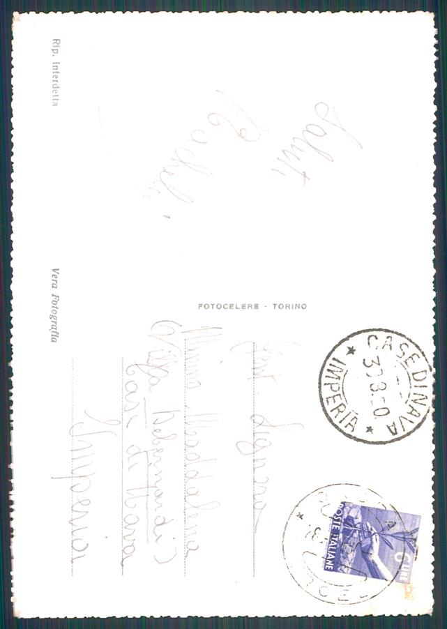 Biella Oropa Santuario di Fontana Burnell Foto FG cartolina MZ4386 – retro