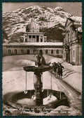 Biella Oropa Santuario di Fontana Burnell Nevicata Sci Foto FG cartolina MZ4387 – fronte