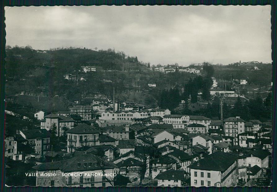 Biella Valle Mosso Panorama Foto FG cartolina MZ4392 – fronte
