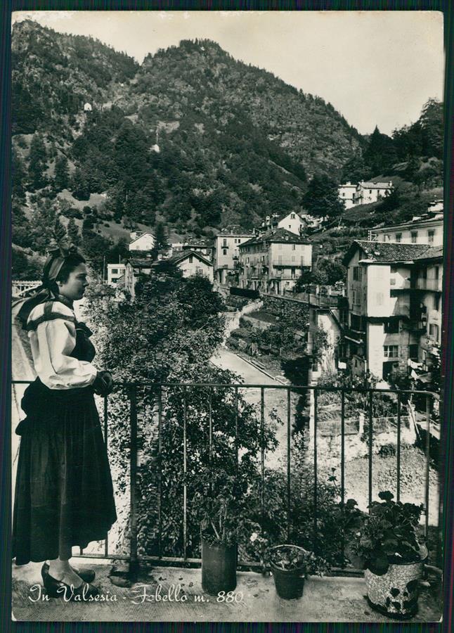 Vercelli Fobello Valsesia Costumi Foto FG cartolina MZ4393 – fronte