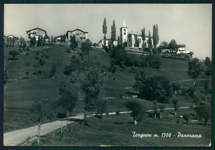 Aosta Torgnon Panorama Foto FG cartolina MZ4430 – fronte