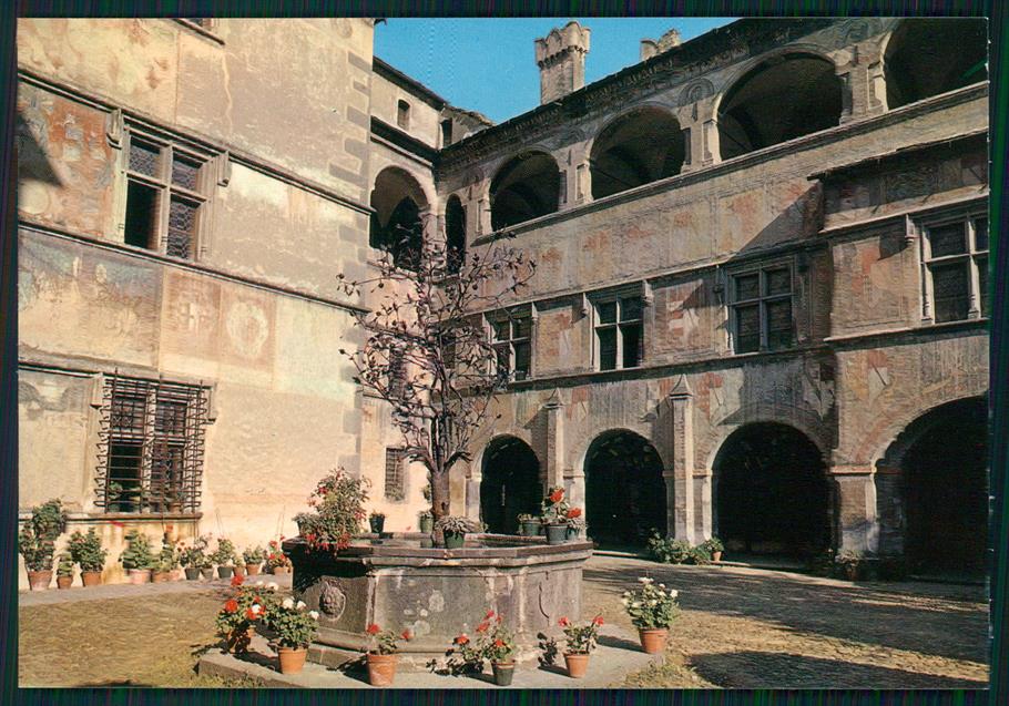 Aosta Issogne Castello di Foto FG cartolina MZ4439 – fronte