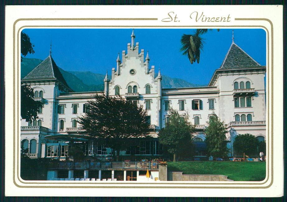 Aosta Saint Vincent Gran Hotel Billia Foto FG cartolina MZ4452 – fronte