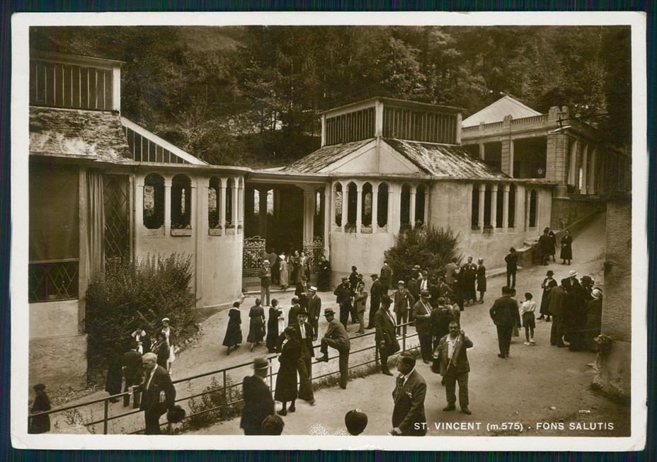 Aosta Saint Vincent Fans Salutis Foto FG cartolina MZ4466 – fronte