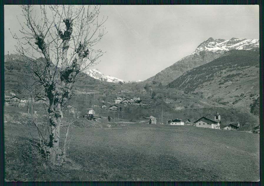 Aosta Quart Ville Sur Nus Foto FG cartolina MZ4474 – fronte