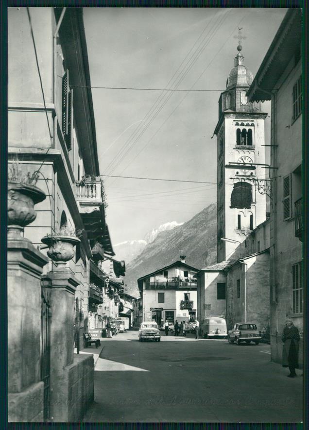 Aosta Morgex Auto Foto FG cartolina MZ4488 – fronte