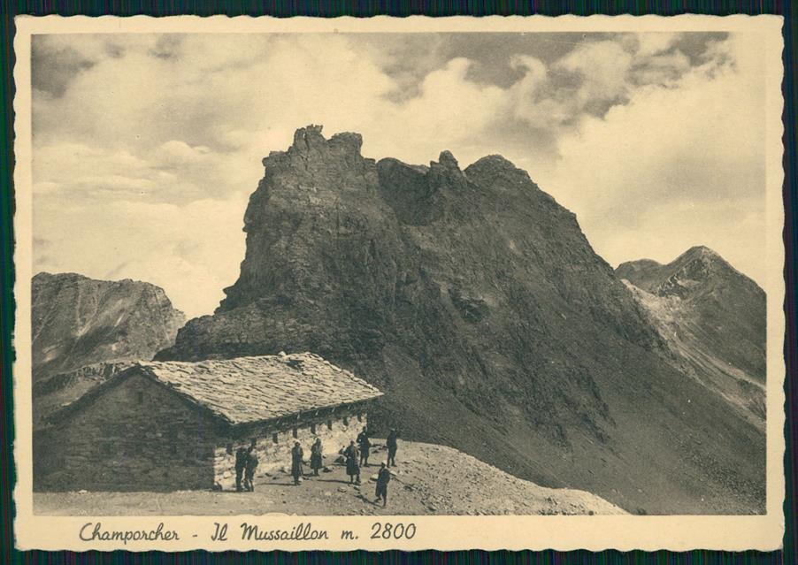 Aosta Champorcher Il Mussaillon FG cartolina MZ4512 – fronte