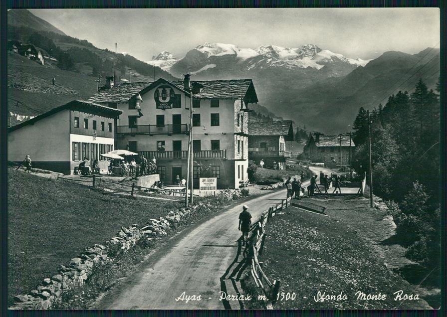 Aosta Ayas Periasc Monte Rosa Foto FG cartolina MZ4521 – fronte
