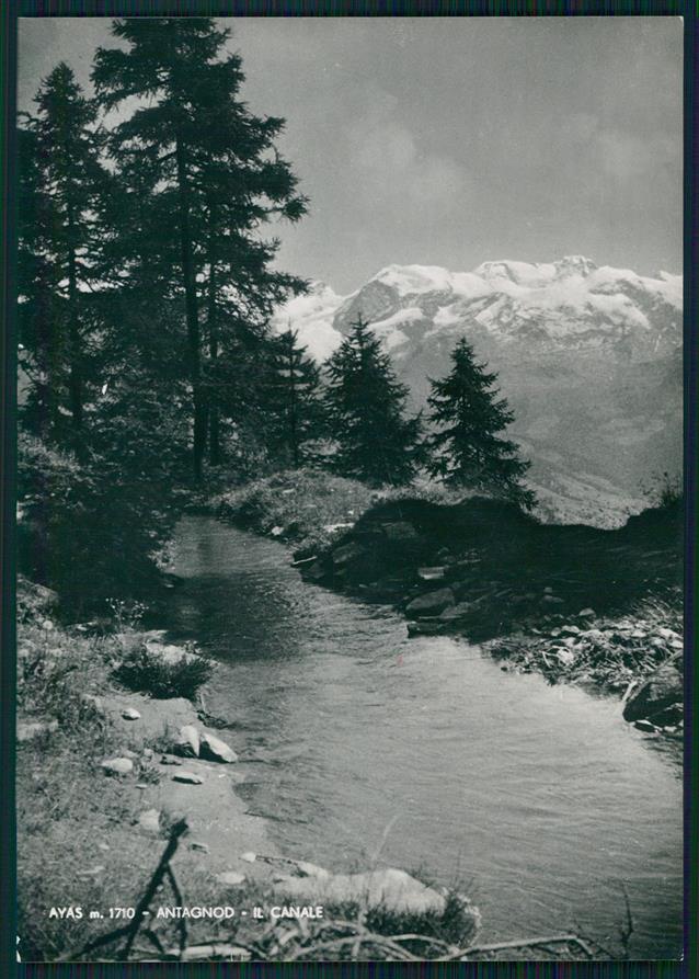 Aosta Ayas Antagnod Foto FG cartolina MZ4524 – fronte