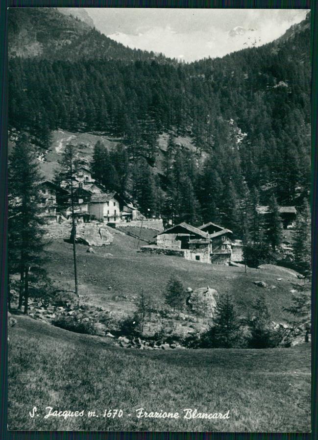 Aosta Ayas Blancard Foto FG cartolina MZ4539 – fronte