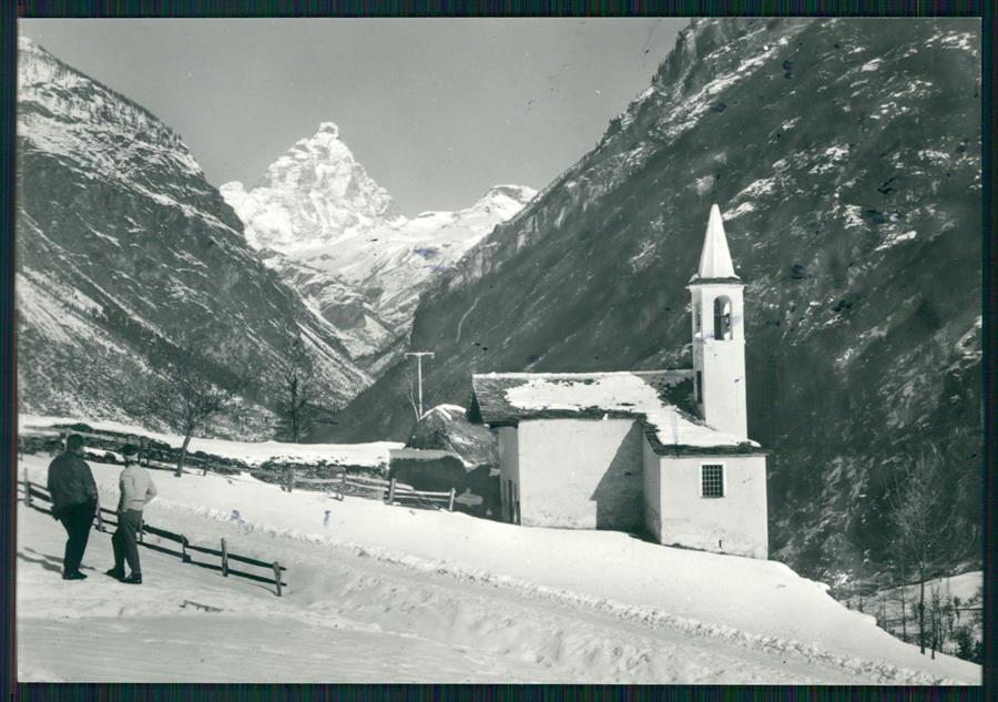 Aosta Antey Saint André Monte Cervino Foto FG cartolina MZ4546 – fronte