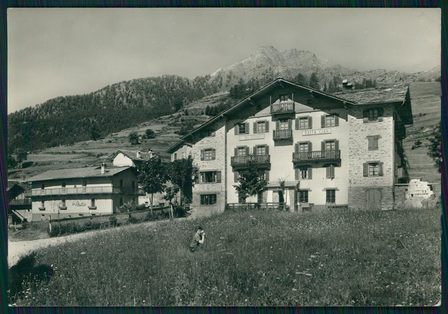 Aosta Torgnon Baita Cien Foto FG cartolina MZ4554 – fronte