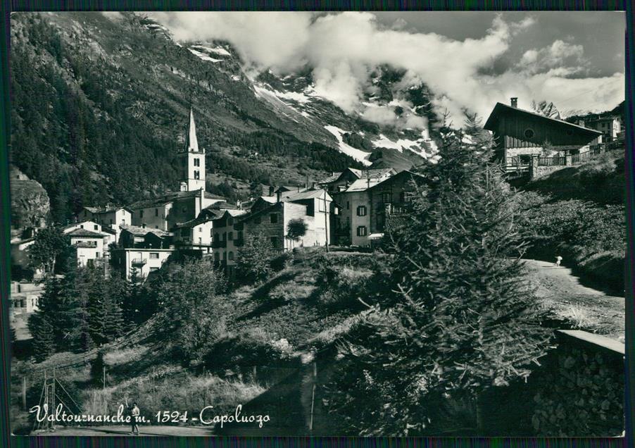 Aosta Valtournanche Foto FG cartolina MZ4561 – fronte