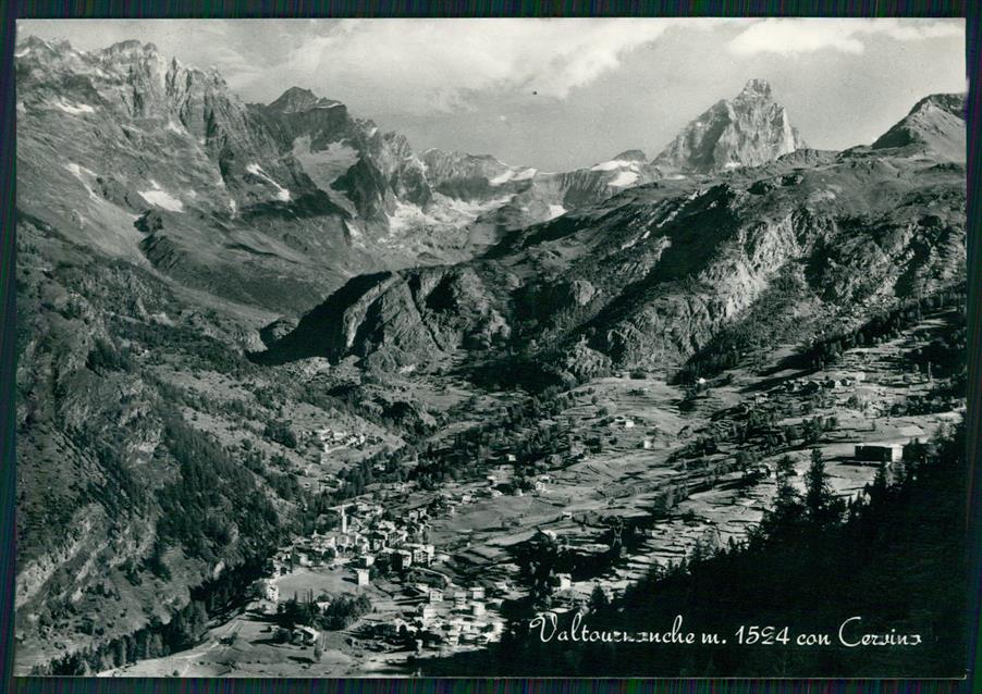 Aosta Valtournanche Cervino Foto FG cartolina MZ4571 – fronte