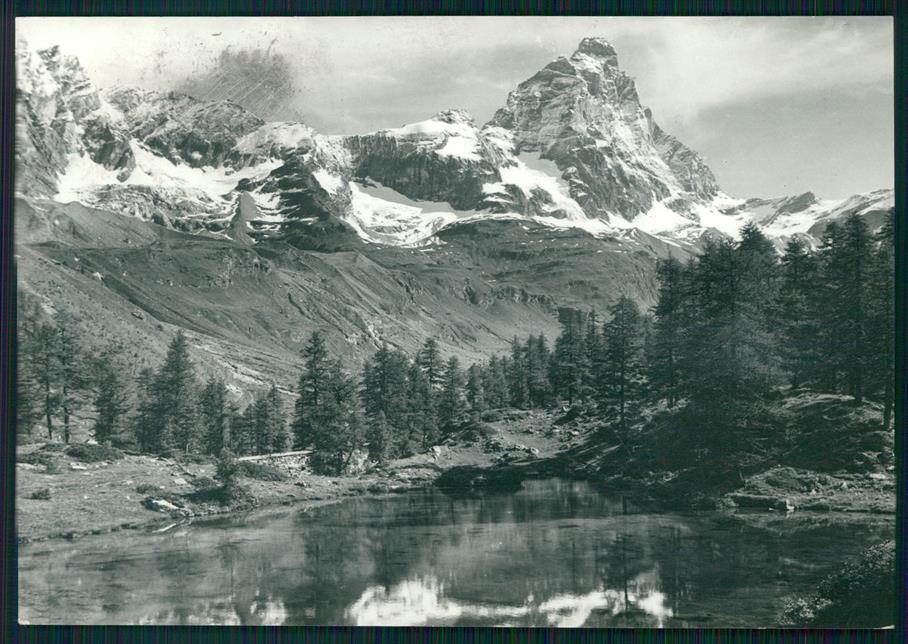 Aosta Valtournanche Cervinia Cervino Foto FG cartolina MZ4587 – fronte