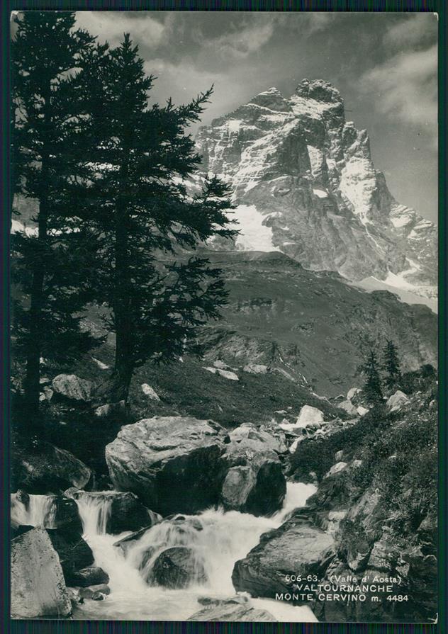 Aosta Valtournanche Cervino Foto FG cartolina MZ4597 – fronte
