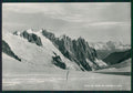 Aosta Courmayeur Dente del Gigante Picozza PIEGATA Foto FG cartolina MZ4635 – fronte