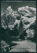 Aosta Courmayeur Monte Bianco STRAPPINO Foto FG cartolina MZ4636 – fronte