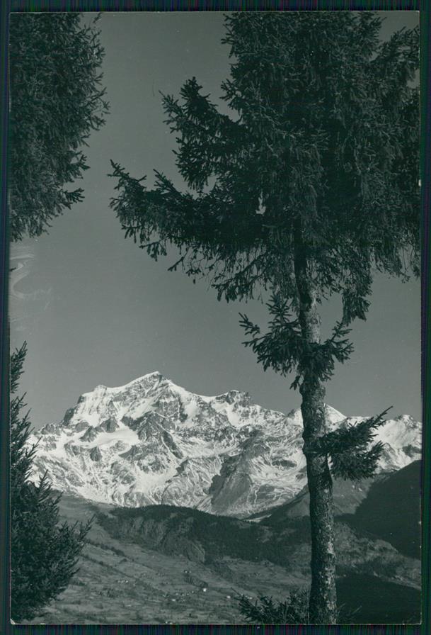 Aosta Gran Combin PIEGA Foto FG cartolina MZ4642 – fronte