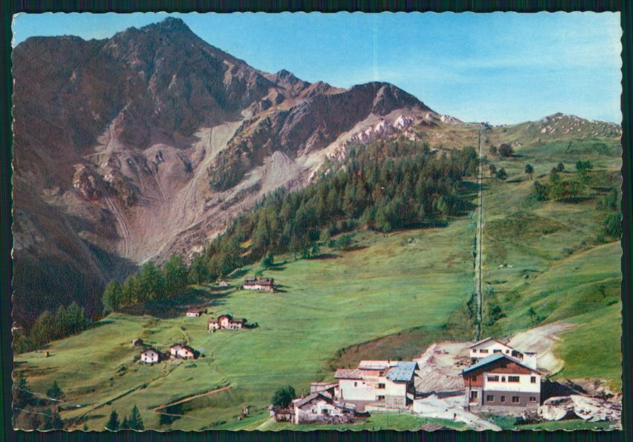 Aosta Courmayeur Plan e Colle Checrouit Foto FG cartolina MZ4662 – fronte