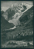 Aosta Courmayeur Entreves Monte Bianco Brenva Foto FG cartolina MZ4667 – fronte