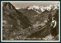 Aosta Gressoney La Trinitè Costume Ghiacciai del Rosa Foto FG cartolina MZ4700 – fronte