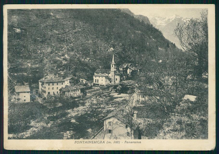Aosta Fontainemora FG cartolina MZ4707 – fronte