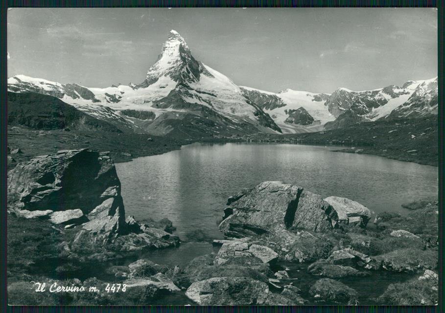 Aosta Monte Cervino Foto FG cartolina MZ4709 – fronte