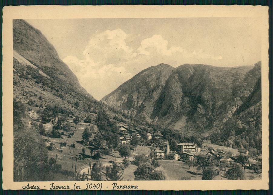 Aosta Valtournanche Antey Fiernaz FG cartolina MZ4731 – fronte